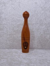 gk89QX - Holz Design Flaschen&ouml;ffner - Kegelform - Vintage - 24,5 cm