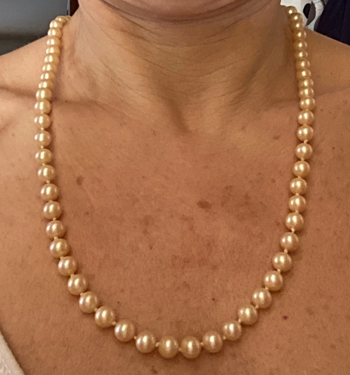 Collana Lunga Perle Finte 150 Cm – Stile Anni '20, Girocollo Multigiro, Perle In Vetro 8 Mm - 3