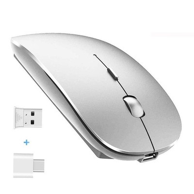 PC Funkmaus Kabellos USB Wireless Mouse Gaming Computer Notebook Laptop 2.4 GHz