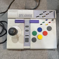 AsciiWare Super Advantage Joystick Controller (Super Nintendo SNES) Authentic