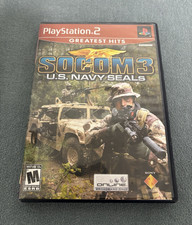 Sony SOCOM 3: U.S. Navy SEALs PS2 w/Manual Greatest Hits NTSC-U/C M