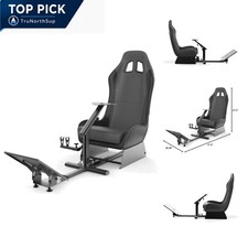 Sim Racing Cockpit with Seat for G29 G920 G92...