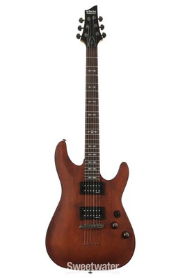 Schecter Omen-6 Electric Guitar - Walnut Satin