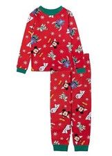 New Adorable Disney 100 Years 2-Piece Holiday Pajama Set Kids Size 8