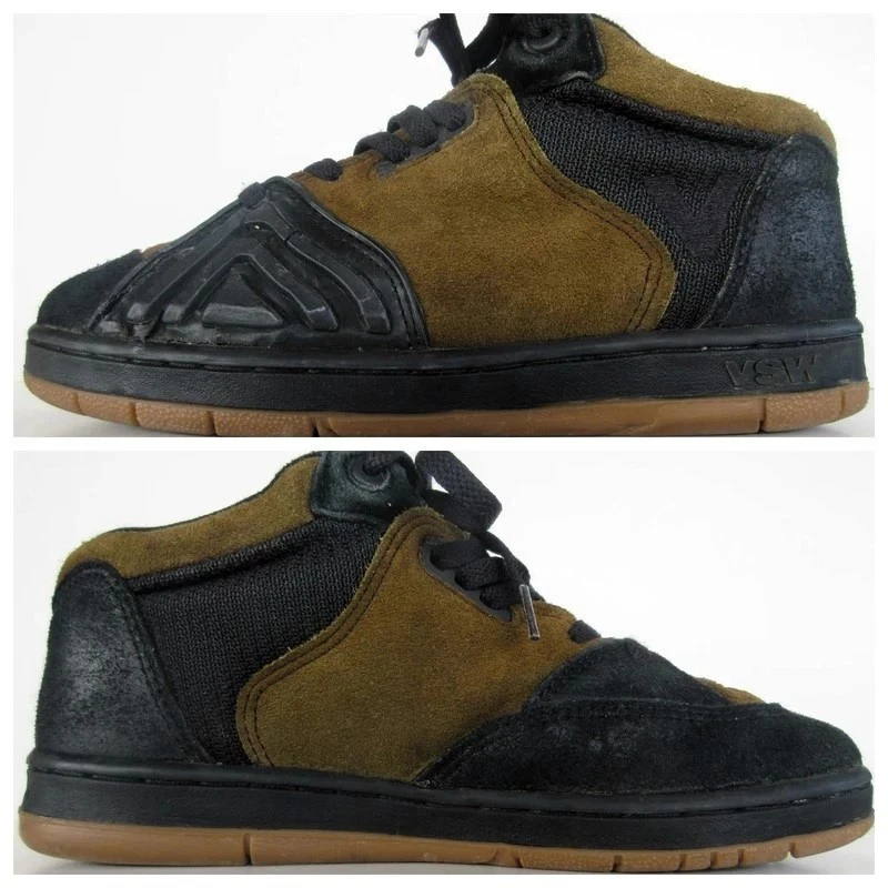 Skateshoes VISION STREET WEAR Nubuck Mid Top vintage - homme 39.5 - Photo 4/4