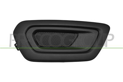 Grille droite pare-chocs avant Ford Transit 2019 grille de calandre latérale noire texturée