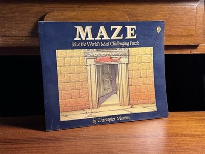 MAZE: Solve the World s Most Challenging Puzzle Christopher Manson Owl Book Rare