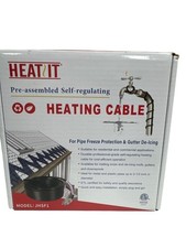 Heatit 50 Ft Pre-Assembled Self-Regulating Heating Cable