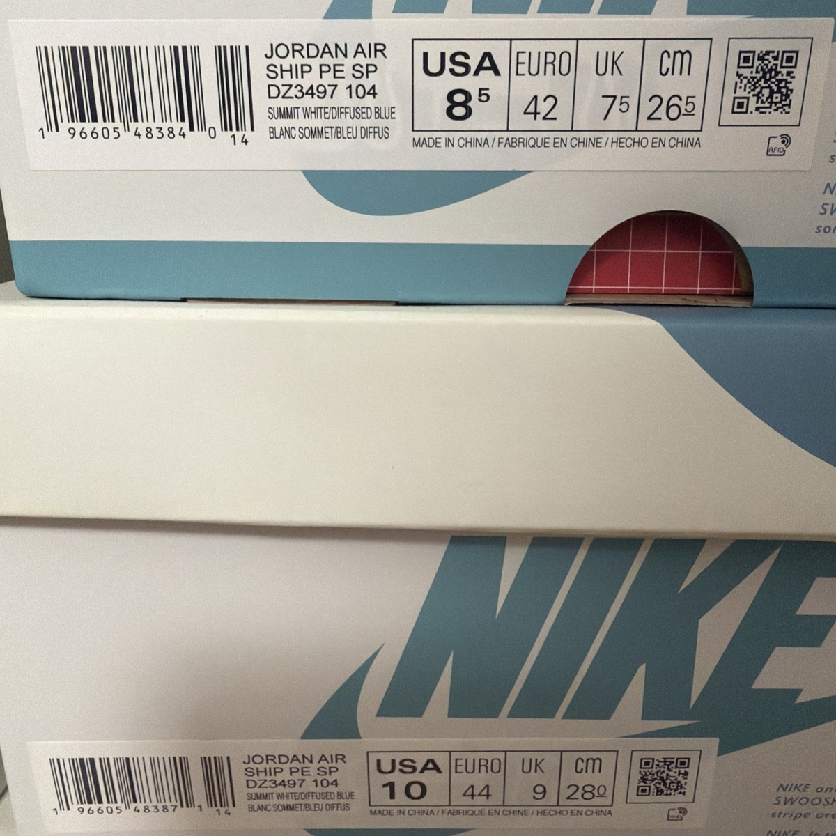 Nike Jordan Air Ship PE SP Every Game Diffused Blue DZ3497-104 NEW