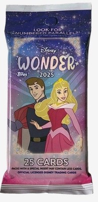 2025 Disney Wonder Fat-Pack Sealed  25 Cards