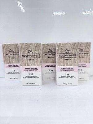Wella Color Charm T18 Lightest Ash Blonde 42ml/1.4 oz - CHOOSE YOUR COMBO: