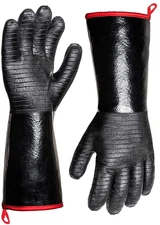 932°F Extreme Heat Resistant Gloves for Grill Bbq,Aillary Waterproof Long Sleeve