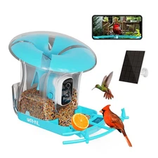 ® Smart Bird Feeder with Camera – Identifies 10,000+ Bird Species, 2K HD AI R...