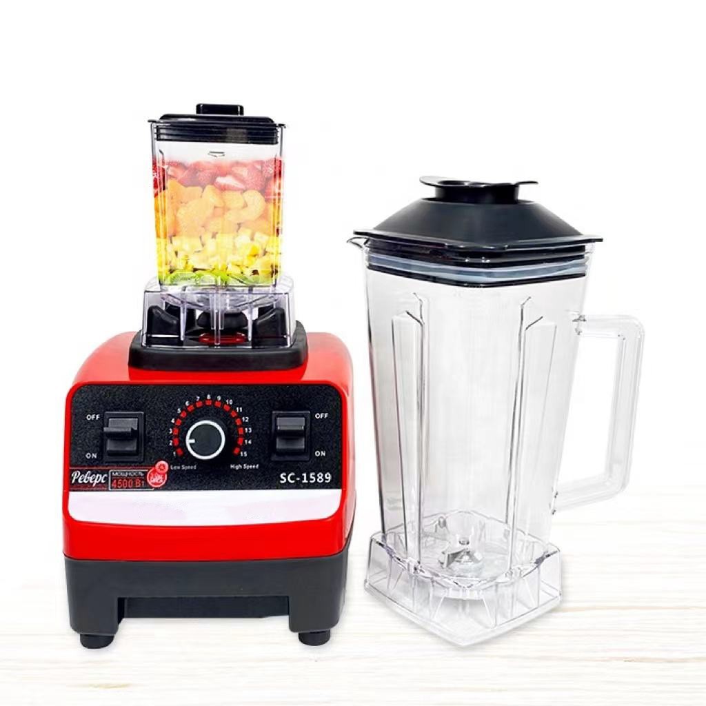 High-Speed Blender 2 Jugs Food Processor Smoothie Juicer Ice Crusher Mixer Home
