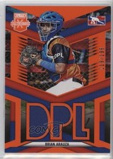 2023 Panini Elite Extra Edition DPL Materials Orange 119/199 Brian Arauza 12br