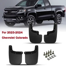 Front and Rear Splash Guards Mud Flaps for Chevy Colorado Canyon 2015-2022
