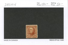 US SCOTT 283 MH 10 CENT DANIEL WEBSTER CATALOG $150.00 LOT 3072