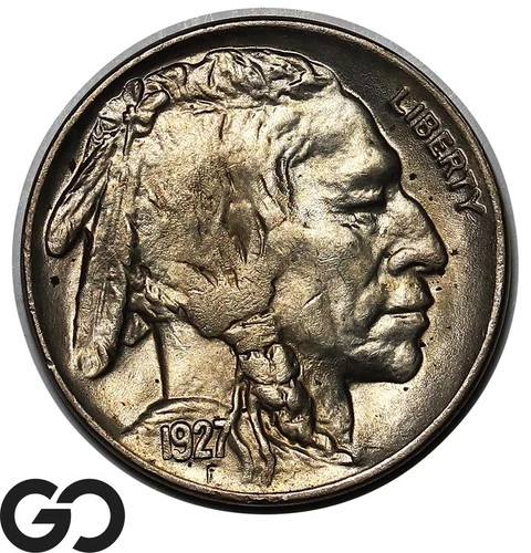1927 Buffalo Nickel, Gorgeous Superb Gem BU++
