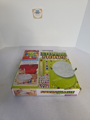 Made By Me Mix & Mold Your Own Stepping Stones, Make 4 DIY Open Box