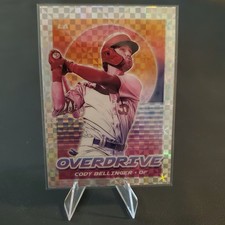 2021 Panini Chronicles - Overdrive Cody Bellinger #19 Building Blocks Prizm