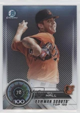 2018 Bowman Bowman Scouts' Top 100 DL Hall #BTP-78