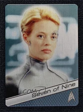 2017 Star Trek 50th Anniversary Metal as Seven of Nine Jeri Ryan #M40 02ro