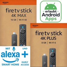 Amazon Fire TV Stick 4K+ 4K Plus o. 4K Max + ...