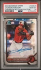 /499 2022 Bowman Draft Chrome Jackson Holliday Refractor 1st Auto PSA 10