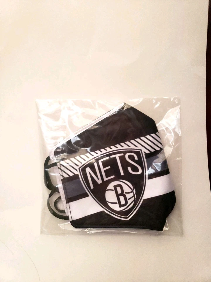 Brooklyn Nets Fashion FACE COVER Reusable & Washable USA SELLER - Image 2 of 2