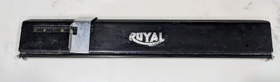 Original Margin Scale, Indicator and Paper Guide 1934 Royal Typewriter H Model