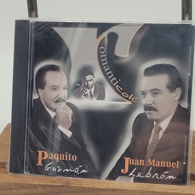 Brand New Sealed Paquito Guzmán  Juan Manuel Lebron Romanticole Puerto Rico CD