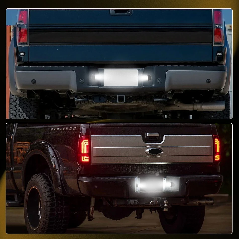 Enchufe de bombilla de carcasa de luz de matrícula 2-20 para Ford Expedition Lincoln Mark LT Foto 4 de 4