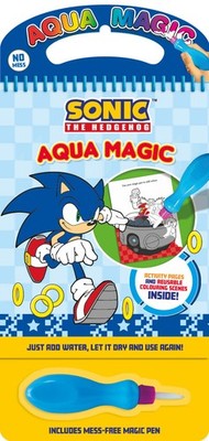 Sonic The Hedgehog Aqua Magic Wassermalbuch & Stift Ausmalbild Activity Pad