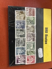Briefmarken Serie „BRD Bauten“ nur kompl. Marken -Original verpackt!!!