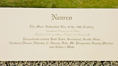 Richard Stone Reeves, Nearco, Signed/Numbered Lithograph/Print