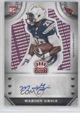 2014 Crown Royale Rookie Signatures Premier Date 14/14 Marion Grice Auto RC 0f8
