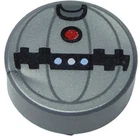 Lego New Tile Flat Star Wars Silver Round 1 x 1 Thermal Detonator Button D686