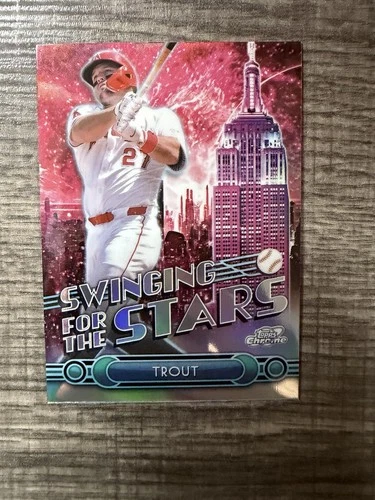 2025 Topps Series 2 Mike Trout Swinging For The Stars - Fanatics Fest Exclusive