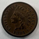 1885 Indian Head Cent — XF Condition 🔥 Original Surfaces