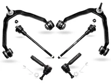 For Avalanche 1500 Control Arm and Tie Rod End Kit Detroit Axle 75337ZMFJ