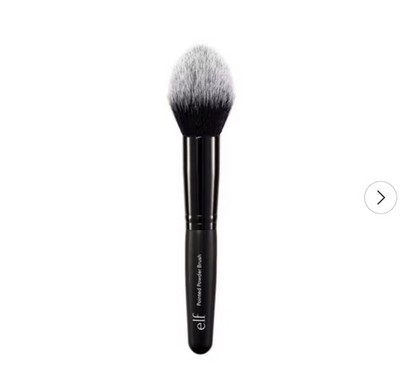 ELF Cosmetics Pointed Powder Brush, Black