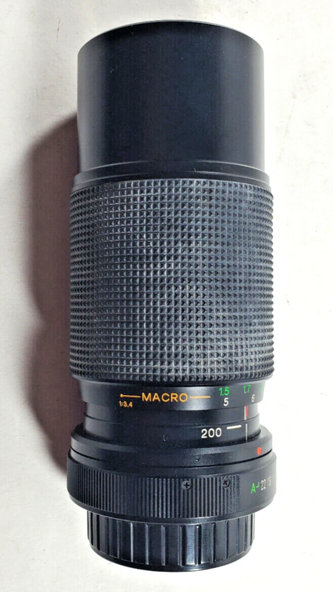 Canon FD Camera Macro/Close Up Lenses 200mm Focal for sale | eBay