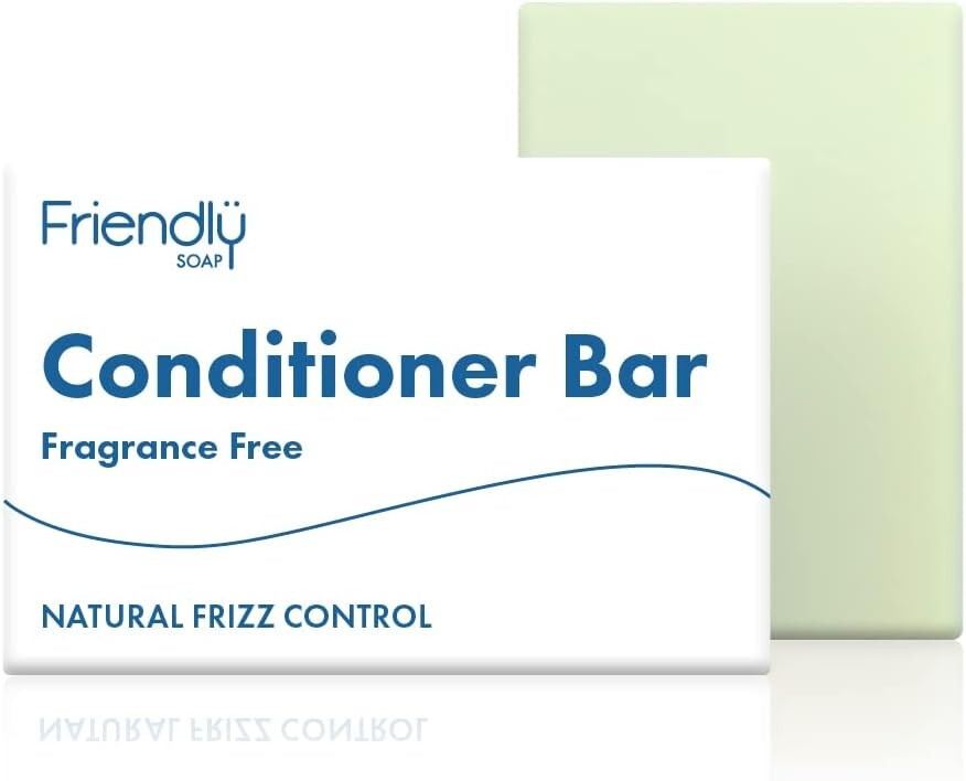 Friendly Soap - Natural Fragrance-Free Conditioner, Softening, Moisturising 90g.