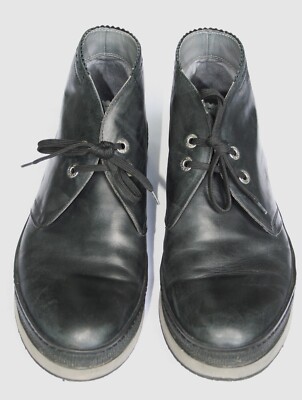 Vince Chapman Soft Suede Chukka Shoe Black Men’s 9.5 NWOT Cesare Paciotti 4US Cannes Black Chukka Boots Made in Italy  main image 2