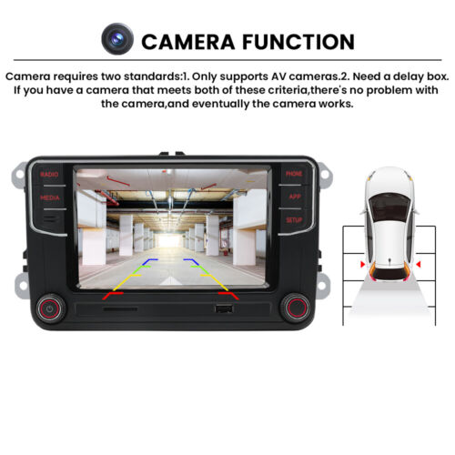 NONAME 6.5 Inch RCD360 PRO 187B Carplay Android Auto Radio RCD330 Für VW Tiguan - Bild 11 von 15