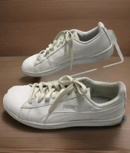 Zapatillas deportivas PUMA Smash V2 de caña baja blancas para hombre talla 6 del Reino Unido informales con cordones - Imagen 11 de 14