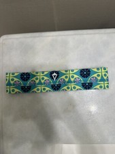 Ivivva by Lululemon Patterned Floral Flower Turquoise Blue Headband