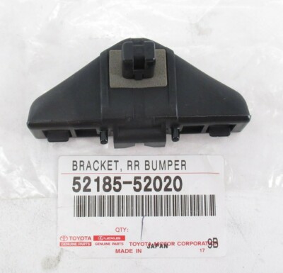 Genuine OEM Toyota 52185-52020 Rear Bumper Side Bracket 2000-2002
