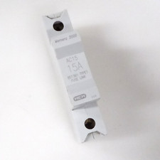 MEM Memera 2000 AC15 15 Amp Type 1 HRC Fuse Module with 15A Fuse Din Rail Mount