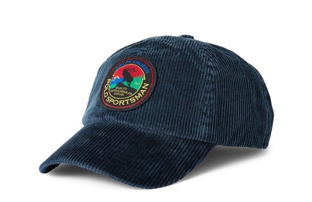 ralph lauren corduroy baseball cap